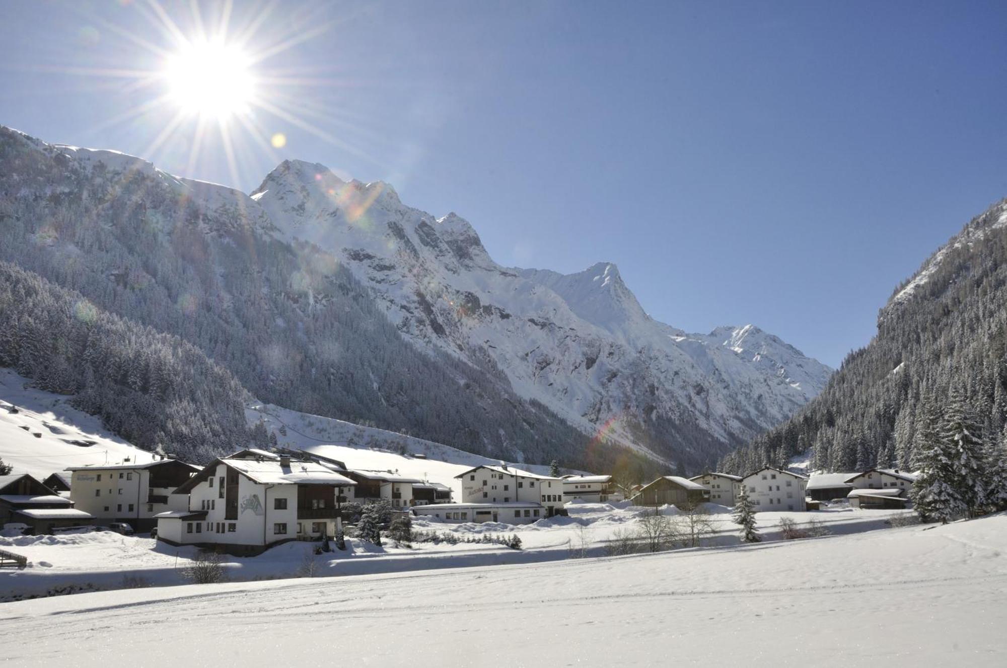 Haus Astoria Daire Sankt Leonhard im Pitztal Dış mekan fotoğraf